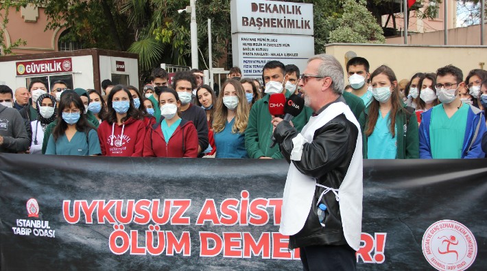 Hekimler dört bir yandan seslendi: 'Dr. Rümeysa Berin Şen isyanımızda yaşıyor!'