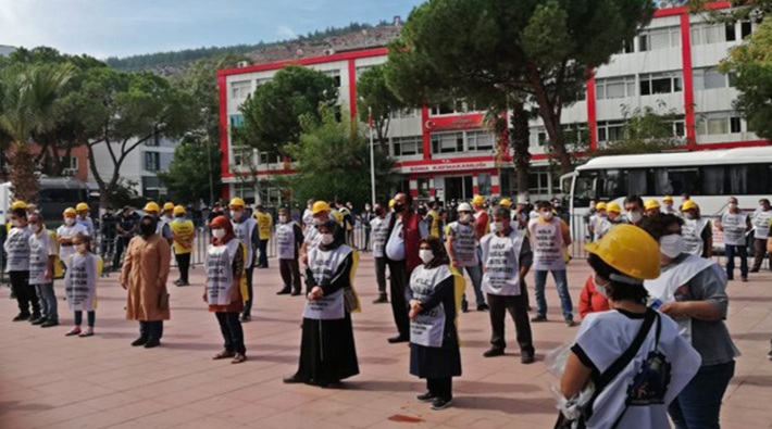 Hakkını arayan maden işçileri için verilen önerge AKP ve MHP'li vekillerin oylarıyla reddedildi