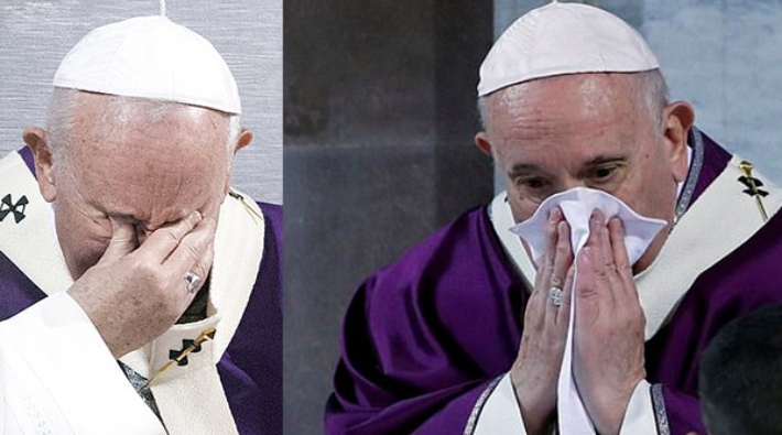 Hastalık nedeniyle etkinliklerini iptal eden Papa'nın koronavirüs test sonucu negatif çıktı