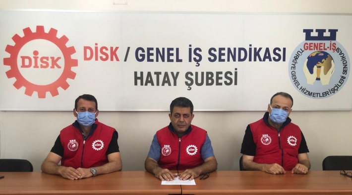 HATSU'da DİSK Genel İş'e örgütlenen işçilere CHP'li belediye başkanının yeğenlerinden tehdit