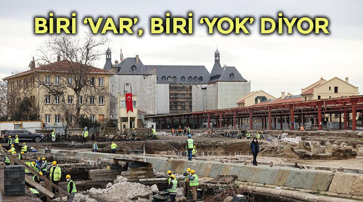 Kültür ve Turizm Bakanlığı: Haydarpaşa'daki arkeolojik çalışmalarda yetkimiz yok