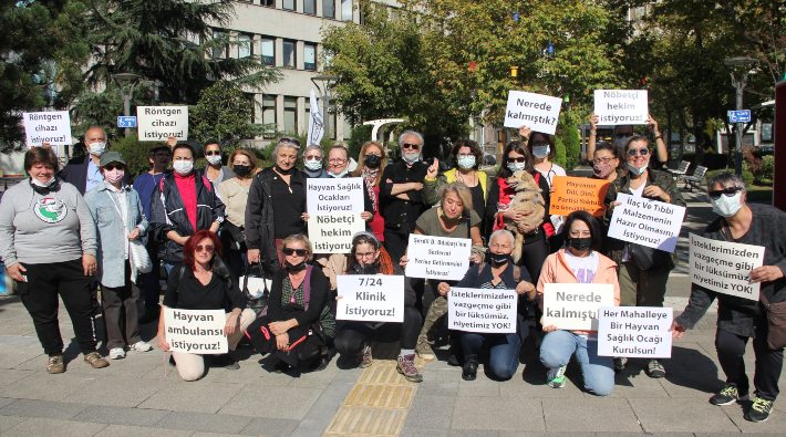 Hayvan hakları savunucuları Kadıköy'den seslendi: 'Verilen sözler yerine getirilsin'