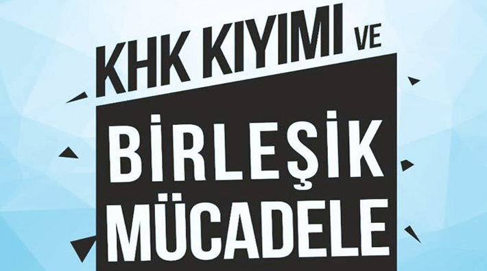 HAZİRAN'dan Kadıköy'de 'KHK Kıyımı ve Birleşik Mücadele' etkinliği 