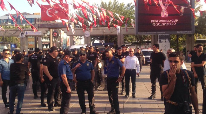 Bakırköy'de HDP açıklamasına izin verilmedi, alan ablukaya alındı