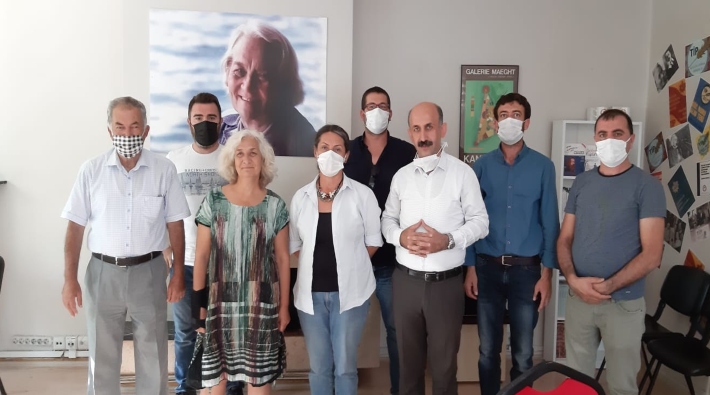 HDP Ankara İl Örgütü'nden TİP'e destek ziyareti