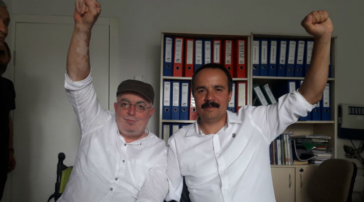 HDP'nin milletvekili adayları Saçılık ve Piroğlu’ndan Engelliler Federasyonuna ziyaret