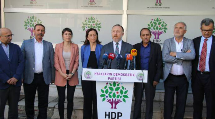 DİSK, KESK, TMMOB ve TTB'den HDP'ye dayanışma ziyareti