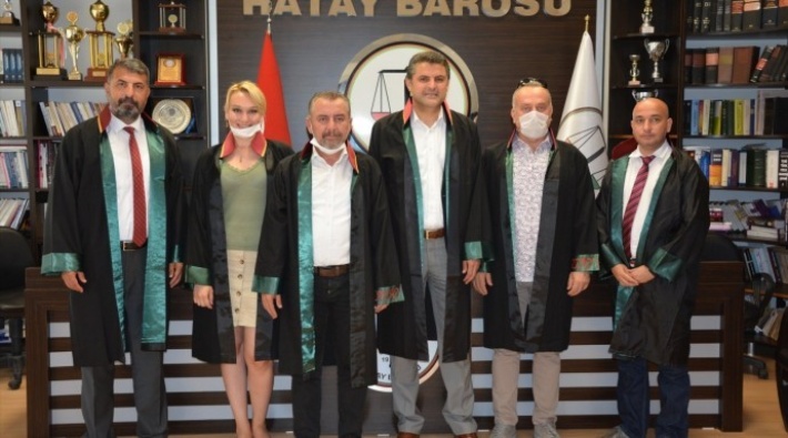 Hukuksuzca gözaltına alınan Hatay Barosu Başkanı’na 72 barodan destek