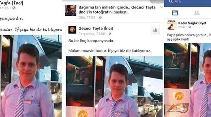 Sosyal medyada 'o muavin' olarak hedef gösterilen genç: Sokağa çıkamıyorum