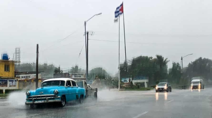 Ida Kasırgası, Küba'da etkisini göstermeye başladı
