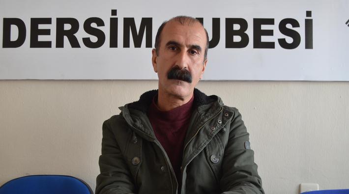 İHD Dersim Şube Başkanı gözaltına alındı