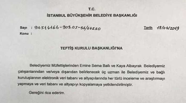 İmamoğlu ilk talimatı verdi: Veriler incelenecek