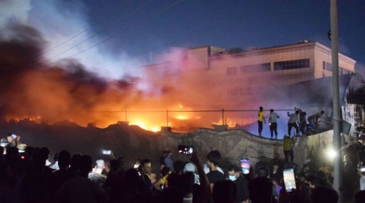 Irak’ta '124 kişinin öldüğü hastane yangını kasten çıkarılmış olabilir' iddiası