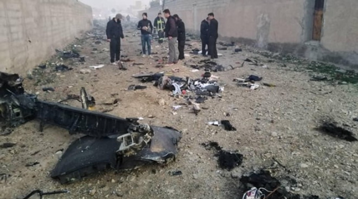 İran'da yolcu uçağı düştü: 176 kişi hayatını kaybetti