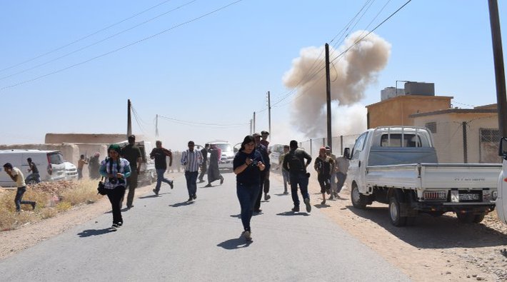 Menbiç’te bomba yüklü araçla düzenlenen intihar saldırısını IŞİD üstlendi
