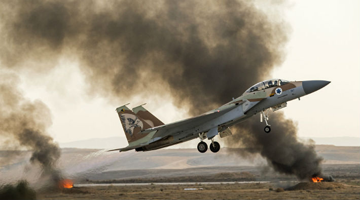 İsrail, Kuneytra'da Suriye ordusuna hava saldırısı düzenledi