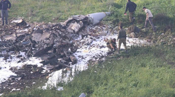 İsrail'den F-16 itirafı: Uçağı Suriye düşürdü