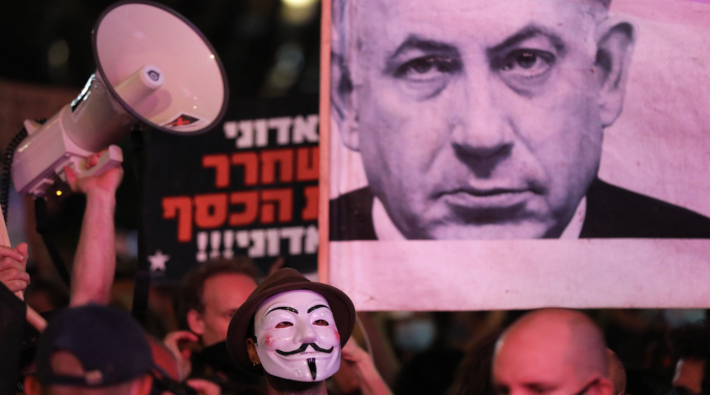 İsrail’de binlerce eylemci Netanyahu hükümetine istifa çağrısında bulundu
