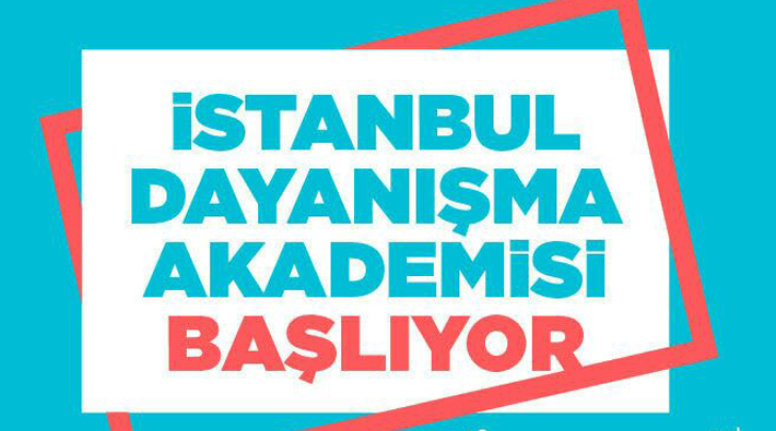 İstanbul Dayanışma Akademisi başlıyor