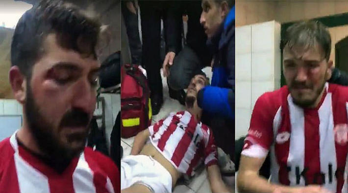 İstanbul deplasmanına gelen futbolculara saldırı