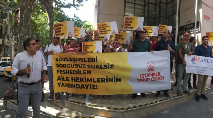 İstanbul Tabip Odası: Aile hekimlerinin sözleşmelerini hangi yasalarla feshettiniz?