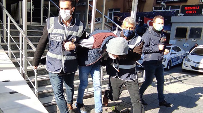 İstanbul'da hemşireyi rehin alan saldırgan adliyeye sevk edildi