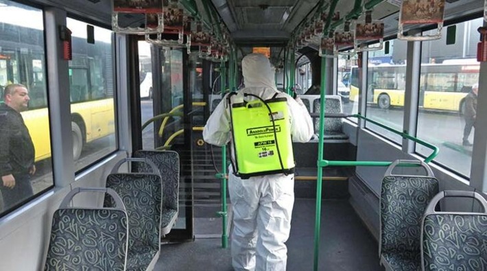 İstanbul'da karantinada olması gereken otobüs şoförü mesaide çıktı