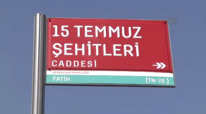 İstanbul'da sokak adları operasyonu: 'Gülen', 'hizmet', 'paralel'...