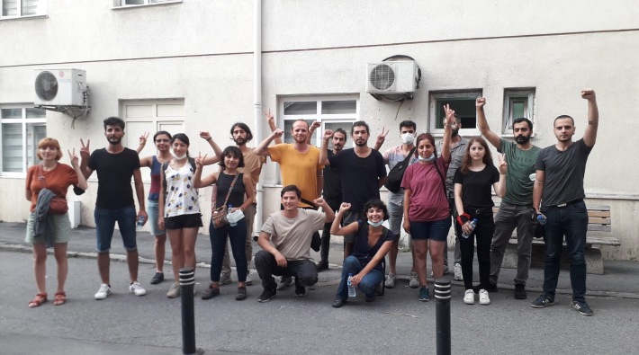 İstanbul'daki Suruç anmasında gözaltına alınıp tutuklamaya sevk edilen 12 kişi adli kontrol şartıyla serbest!