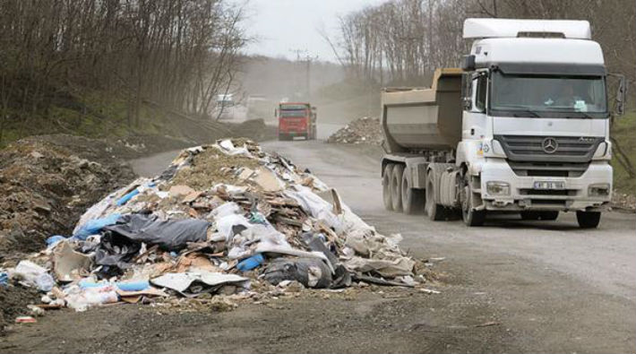İstanbul'un ciğerleri Belgrad Ormanı moloz çöplüğüne döndü