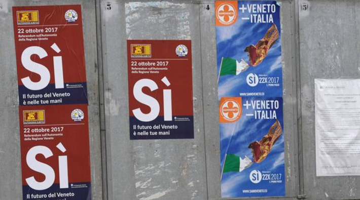 İtalya’nın iki bölgesinde özerklik referandumu