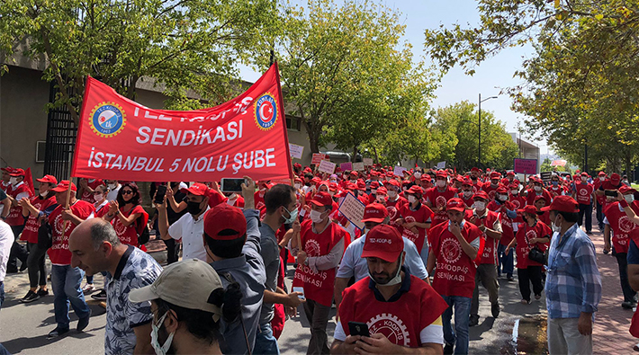 İTÜ'de işçiler hakları için ayakta: 'Kampüsü eylem alanına çeviririz'