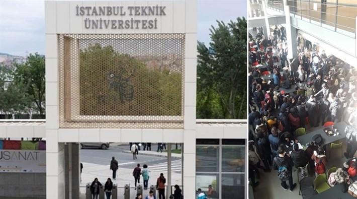 İTÜ'de ÖGB terörüne karşı öğrenciler tek seste buluştu: 'Güvenlik dışarı!'