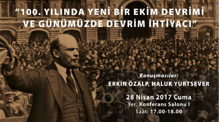 İzmir Kitap Fuarı'nda 'Ekim Devrimi' paneli
