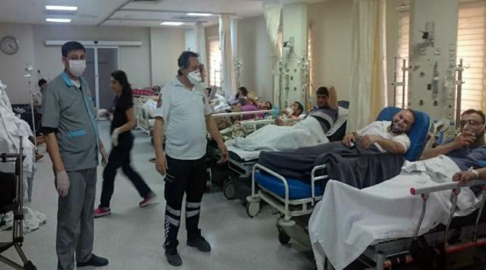 İzmir'de fabrikada yangın: 19 işçi yaralı