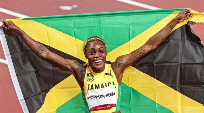 Jamaikalı Thompson 33 yıllık olimpiyat rekorunu kırdı