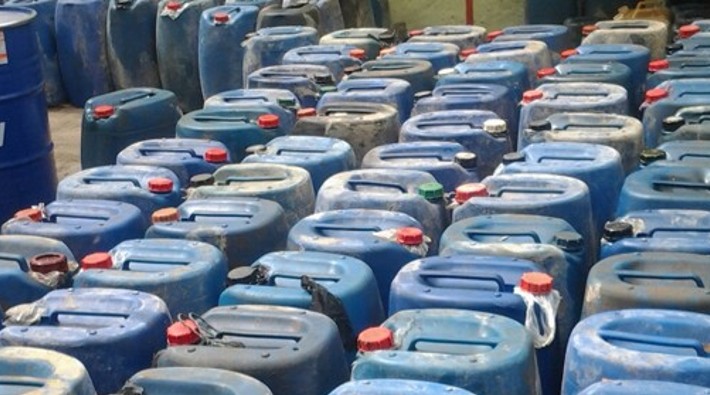 Kastamonu'da binlerce litre kaçak akaryakıt ele geçirildi