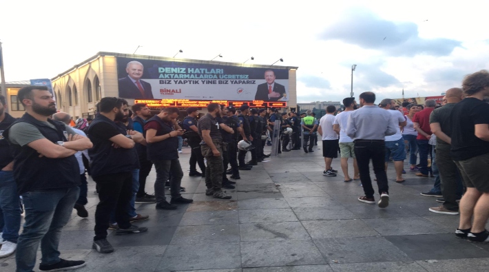 Kadıköy’de stant açan CHP ve İYİ Parti’ye AKP’lilerden provokasyon girişimi