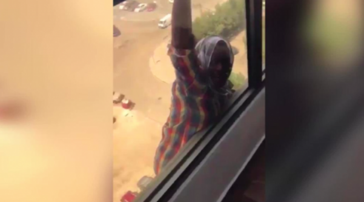 7. kattan düşerken ev sahibi tarafından videoya çekilen kadın işçi konuştu