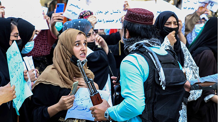 Afgan kadınlar isyanda: Kontrol edilmek değil, özgürlüğümüzü istiyoruz!