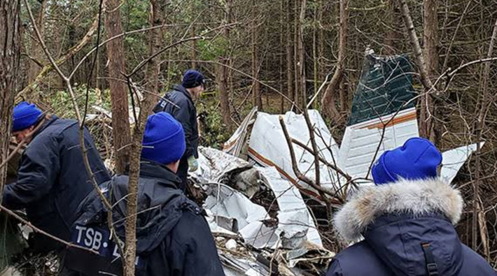 Kanada'da uçak düştü: 3'ü çocuk, 7 kişi yaşamını yitirdi