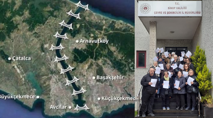 Sinop Bektaşağa Köyü kadınları, Kanal İstanbul'a karşı dilekçe verdi