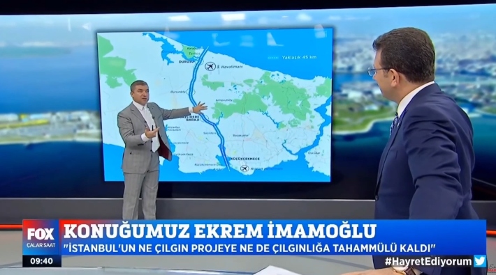İBB Başkanı İmamoğlu: Kanal İstanbul çevresindeki arazilerin %70'i özel şahıslara ait