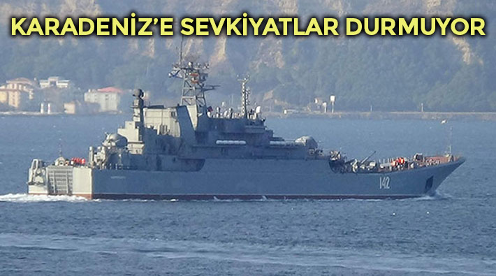 Rusya 15 savaş gemisini Karadeniz'e gönderdi