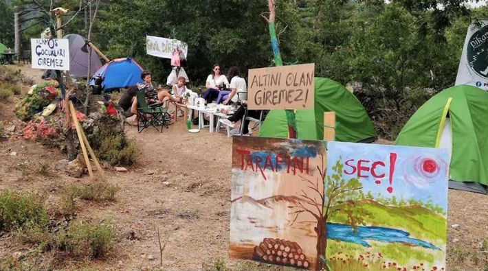 Kaz Dağları direnişinde geri adım yok: Çadır nöbeti devam ediyor!