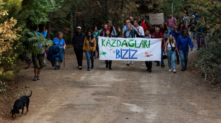 Kaz Dağları'nda direnişçilerle birlikte yürüyen 'Eylem' hayatını kaybetti