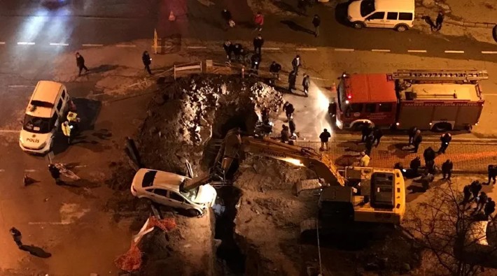 Kayseri'de üzerine otomobil düşen işçi hayatını kaybetti