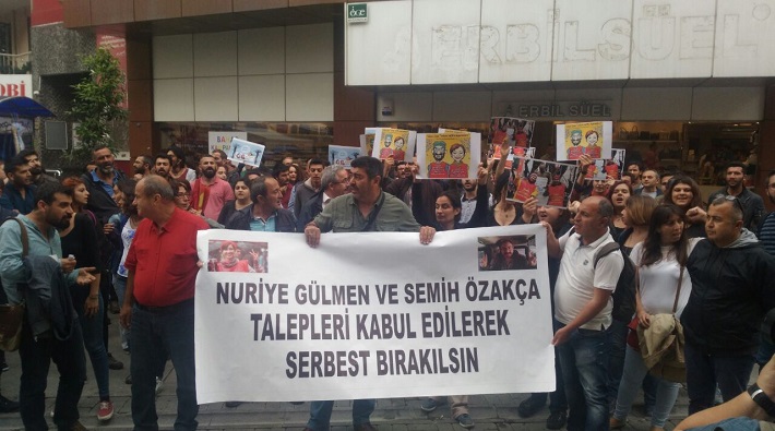 KHK ile ihraç edilen emekçiler için İzmir’de dayanışma eylemi 