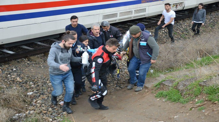 Kırıkkale'de tren kazası: Bir yurttaş hayatını kaybetti
