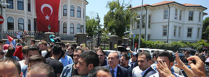 Erdoğan, hafta boyu eylemlere çağırdı